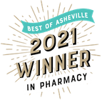 Best of Asheville in Pharmacy 2021 logo